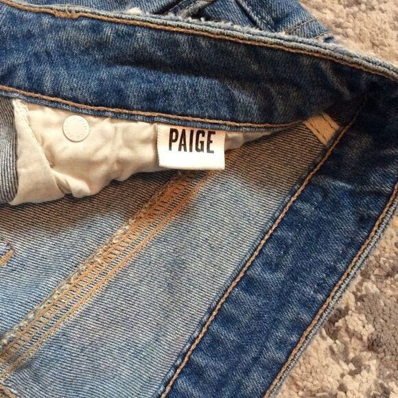 SUPER COOL PAIGE SARAH JEANS! EUC! SIZE 27 - Picture 7 of 13